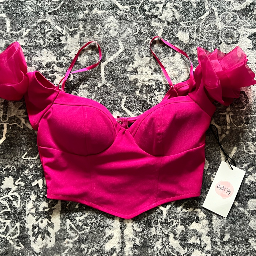 Elegant Pink Women's Top